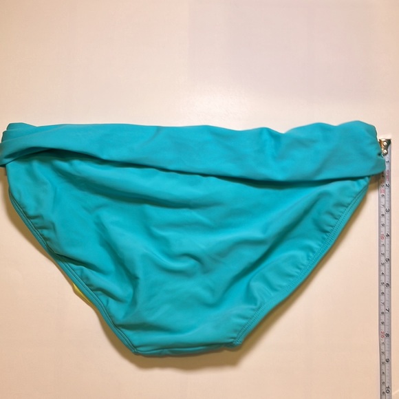 NWOT Athleta bikini bottom size Small aqua color - Picture 2 of 4